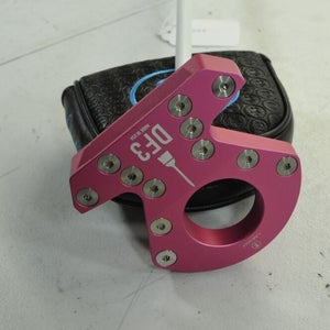 LAB Golf DF3 Pink Broomstick 81* 45" Putter Right Accra Shaft  Graphite #181193