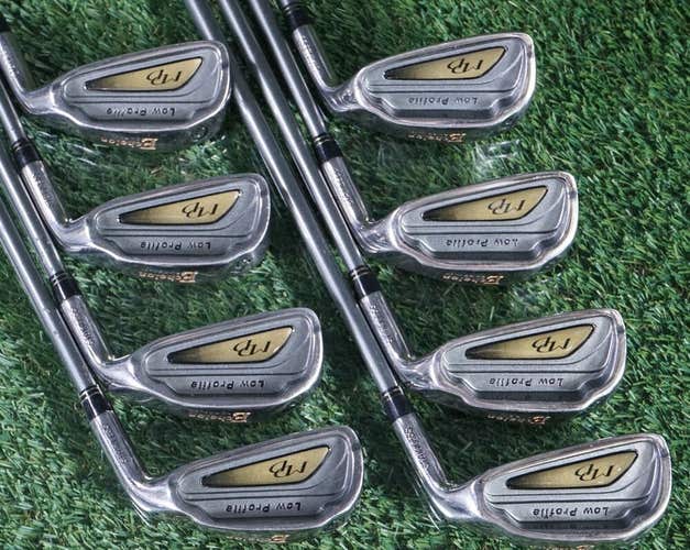 ECHELON GOLF LOW PROFILE MDD IRON SET 3-PW MEN'S CAVITY BACK POWER STRIKE STIFF