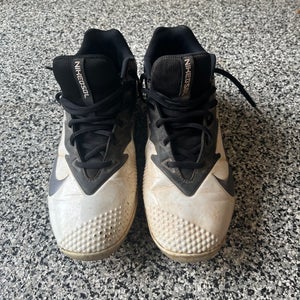 Black Used Men’sSize 11 Low Top Lunarlon Baseball Cleats