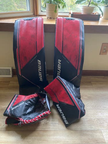 Used 34" Bauer Regular M5 Pro Goalie Full Set