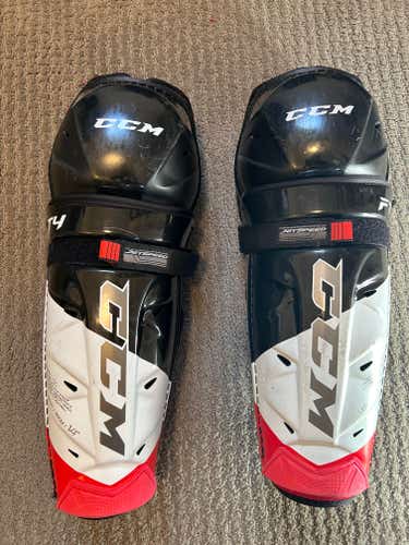 Used Senior CCM JetSpeed FT4 14" Shin Pads