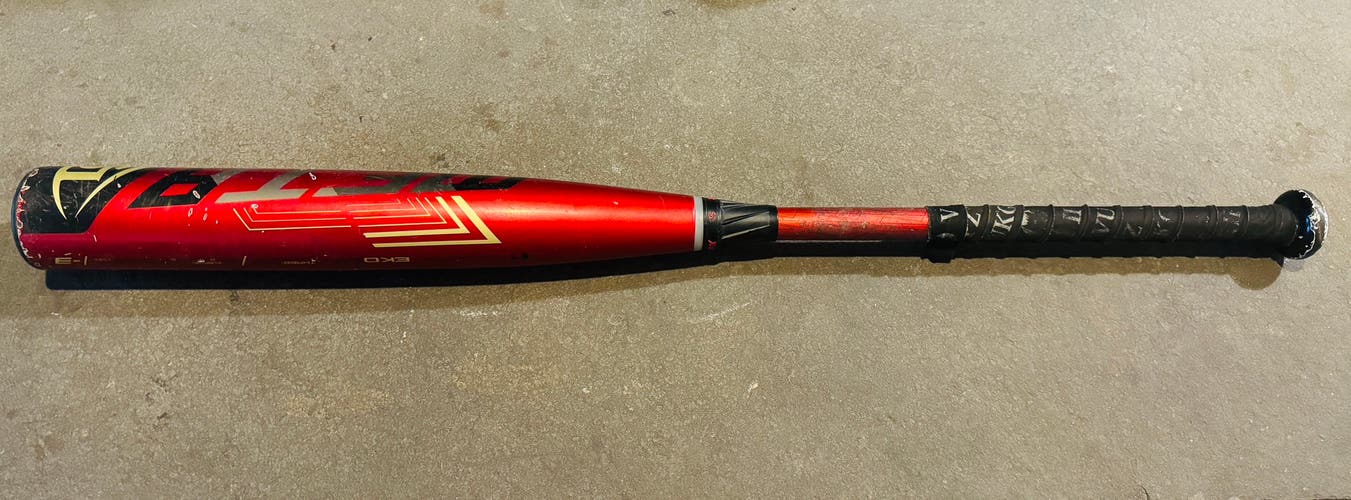Used 2019 Louisville Slugger BBCOR Certified Composite 30 oz 33" Meta Bat