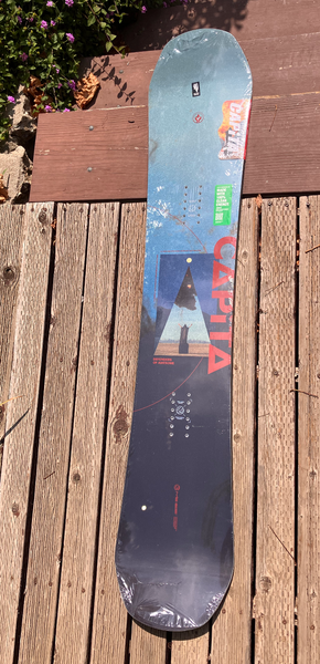 156m NEW Capita DoA Snowboard - All Mountain Without Bindings Medium Flex True Twin