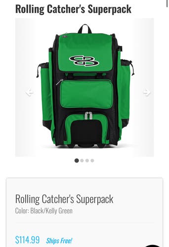 Used Boombah Catcher's Bag