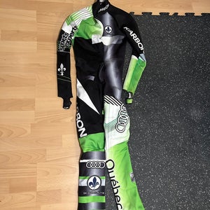 Used Small Karbon Ski Speed Suit FIS Legal
