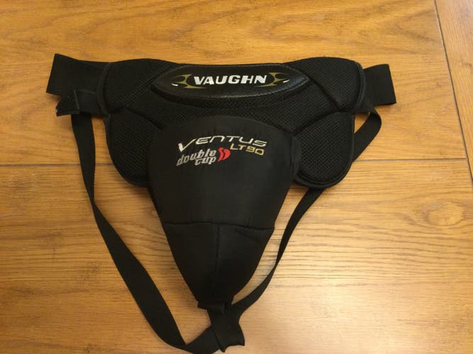 Used Vaughn Goalie Double Cup