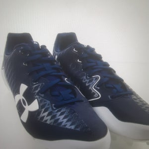 Used Size 14 (Women's 15) Men's Under Armour Low Top Molded Cleats
