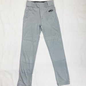 Rawlings Launch Semi-Relaxed FL Solid Baseball Pant Men's S M L XL Gray LNCHSR