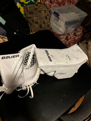 Used  Bauer Regular  Vapor 3X And GSX blocker