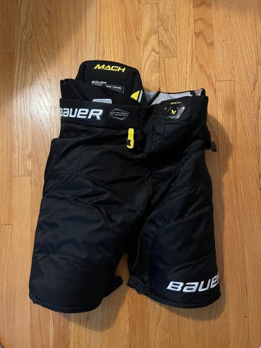 Bauer Supreme Mach Black Hockey Pants