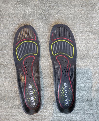 Used Bauer skate insoles 2x Pro size 6.5