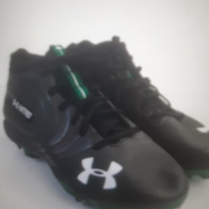 Used Size 13 (Women's 14) Men's Under Armour Mid Top Molded Cleats