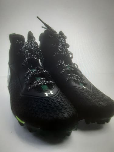 Used Size 13 (Women's 14) Men's Under Armour Mid Top Molded Cleats