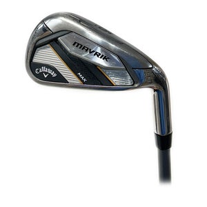 Callaway Mavrik Max Single 6 Iron Graphite Project X Catalyst 55 Senior Flex