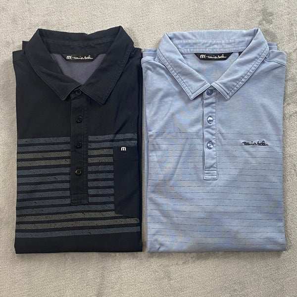 @arobs14 Bundle of (2) Travis Mathew Golf Polo Shirts Men XL Short Sleeve