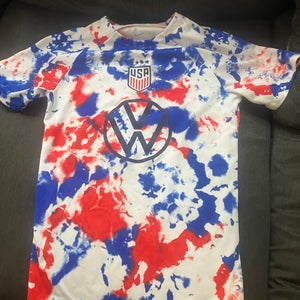Nike USWNT pre-match tie die jersey (mens S)