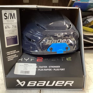 Bauer Hyperlite 2 Helmet- small/medium Navy