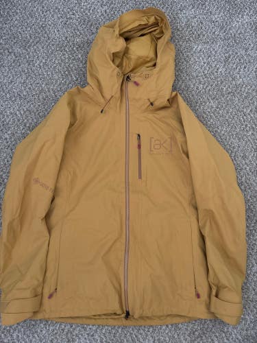 Yellow Used Women's Adult Large Burton AK Gor-Tex 2L Upshift Jacket