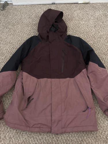 Pink Used Women's Medium Volcom Gor-Tex Jacket