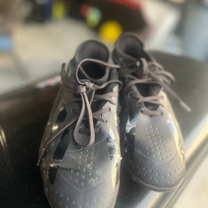 Black Used Size 9.0 (Women's 10) Adidas Cleats