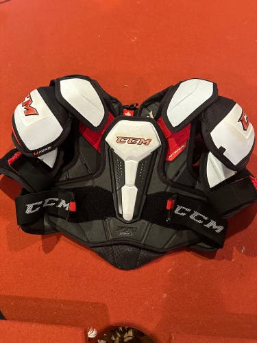 Used Junior Large CCM JetSpeed FT4 Pro Shoulder Pads