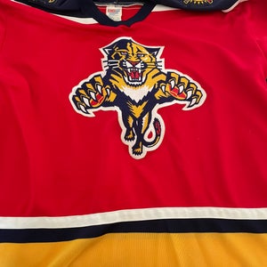 Florida Panthers Red Large Men's CCM Jersey