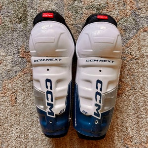 CCM Youth Next Hockey Shin Guards 8"