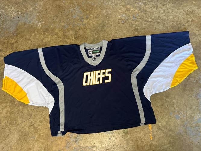 Blue And white Used Men's  Jersey