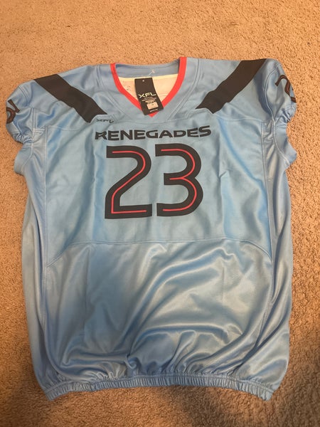 XFL collectible signed jersey