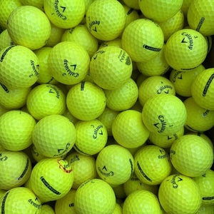 48 Callaway Supersoft Yellow 5A/4A Quality Used Golf Balls