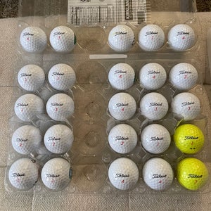 25 Titleist TruFeel Golf Balls
