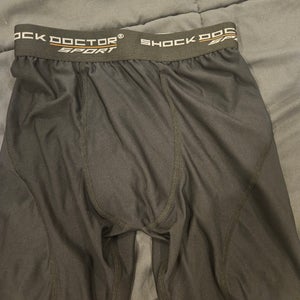 Black Small Shock Doctor Compression