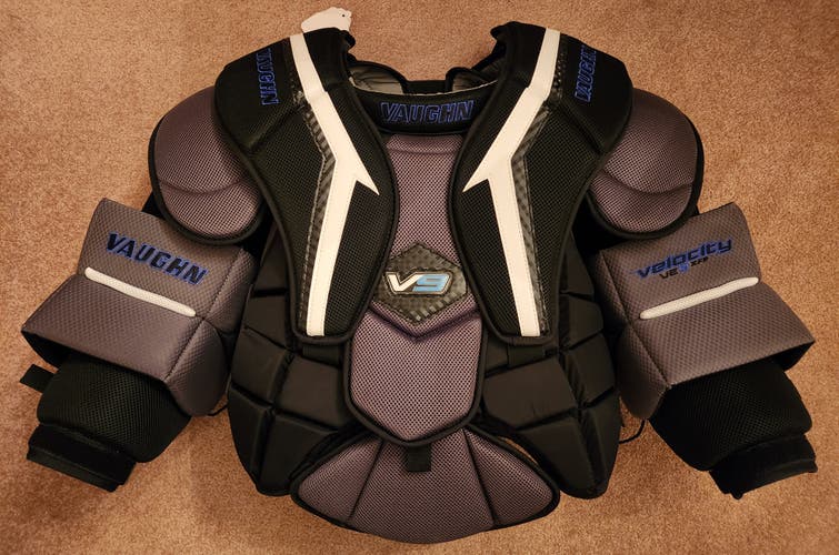 Used Small Vaughn Velocity V9 Goalie Chest Protector