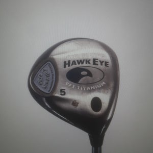 Used Women's Callaway Hawk Eye Right Handed Fairway Wood Ladies Flex 5 Wood