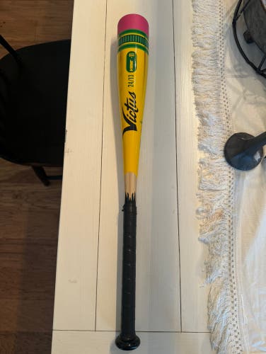 Used  Victus USABat Certified Alloy 13 oz 24" Pencil Bat