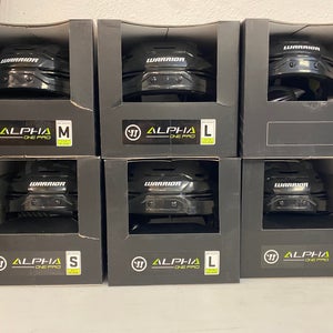 Warrior Pro Stock Alpha One PRO Helmet Item#HTX 5154