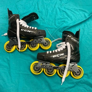 Used Senior CCM Super Tacks 9350 Inline Skates Regular Width Size 6