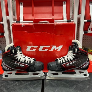 Used Intermediate CCM Regular Width 6 Jetspeed FT480 Hockey Goalie Skates