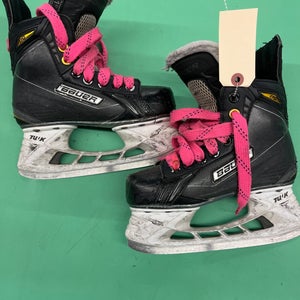Used Junior Bauer Supreme 170 Hockey Skates Regular Width Size 1