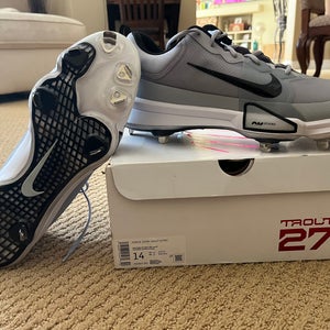 Gray New Men's Low Top Metal Force zoom trout 9 pro