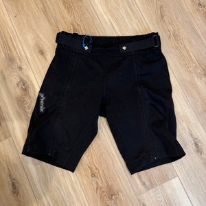 Black Used Men's Adult M/L Phenix Ski Racing Training Shorts