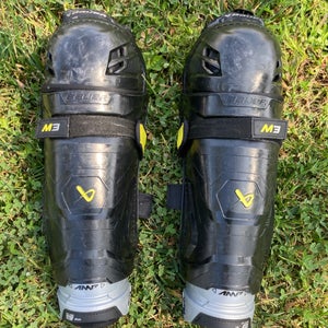 Used Intermediate Bauer Supreme M3 Shin Pads 14"