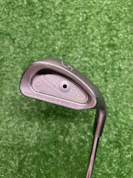 Ping Eye 2 + Black Dot 5 Iron Stiff Flex Steel Shaft RH 38”L