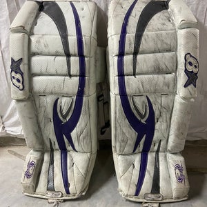 Used  Brian's Zero G Goalie Leg Pads