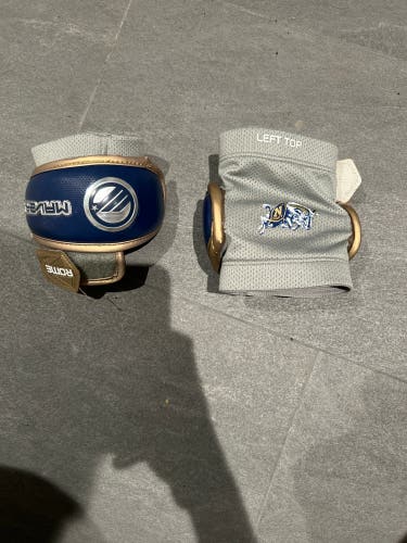 Navy Maverick Lacrosse Elbow Pads