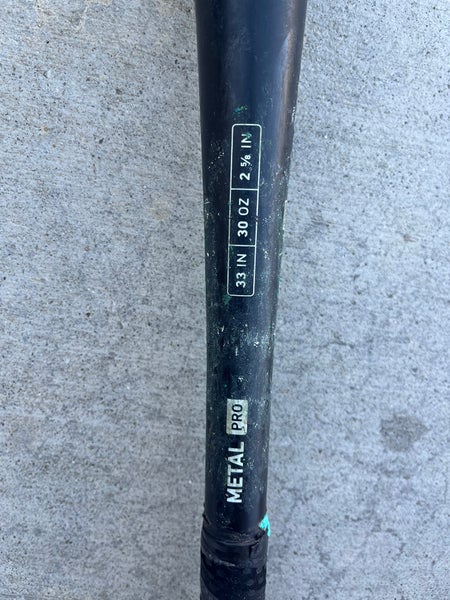 Used  StringKing BBCOR Certified Alloy 30 oz 33" Metal pro Bat