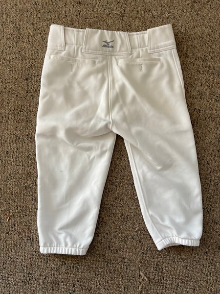 Mizuno Performance Plus Baseball Pants Youth XL White
