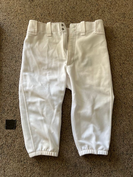 Mizuno Performance Plus Baseball Pants Youth XL White