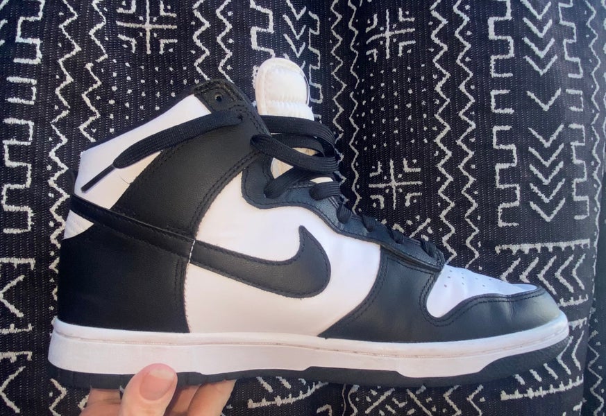 Nike Dunk High(top) Pandas - Men's Size 9 (w/ Crease Protectors)