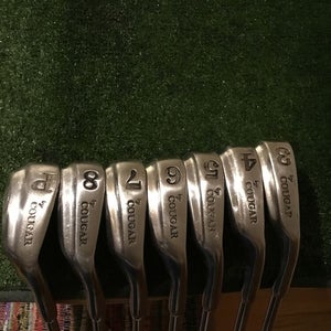 Cougar Turtle Back Irons Set 3-PW (No 9 Iron) Regular & Stiff Steel Shafts